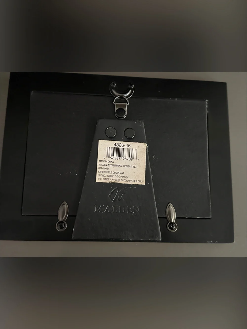 Black Photo Frame with 'Great Grandma' Lettering